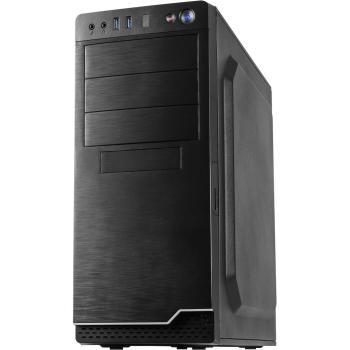 PC-Gehäuse ATX Midi-Tower IT-5916 inkl. Netzteil SL-500 ( Schwarz )